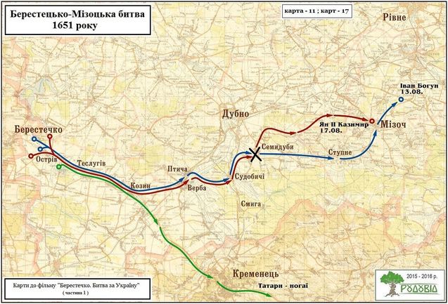 БЕРЕСТЕЦЬКО-МІЗОЦЬКА БИТВА: карти ВЕЛИКОГО ПРОТИСТОЯННЯ 1/1 БЕРЕСТЕЦЬКО-МІЗОЦЬКА БИТВА: карти ВЕЛИКОГО ПРОТИСТОЯННЯ 1/1